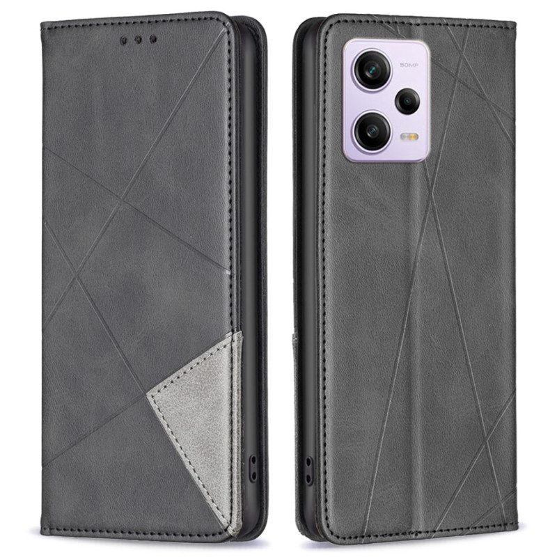 Folio Cover Poco X5 Pro 5G Custodia in pelle Diamanti