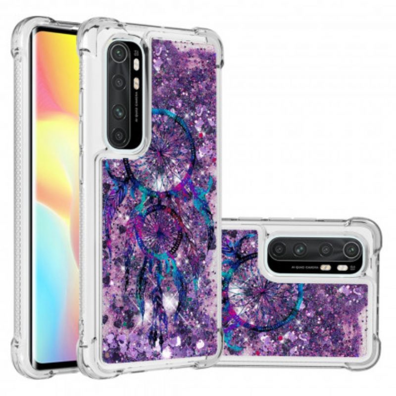 Cover Xiaomi Mi Note 10 Lite Acchiappasogni Glitterato