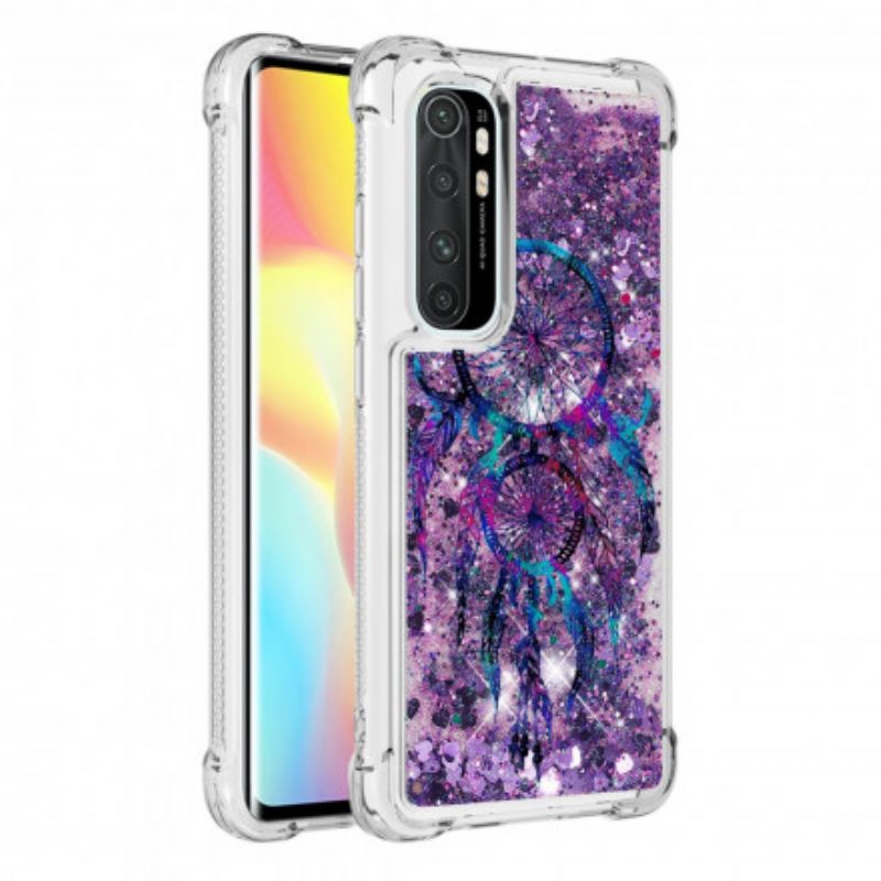 Cover Xiaomi Mi Note 10 Lite Acchiappasogni Glitterato