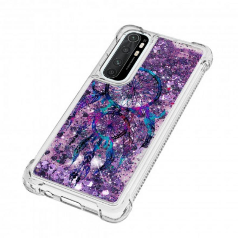 Cover Xiaomi Mi Note 10 Lite Acchiappasogni Glitterato