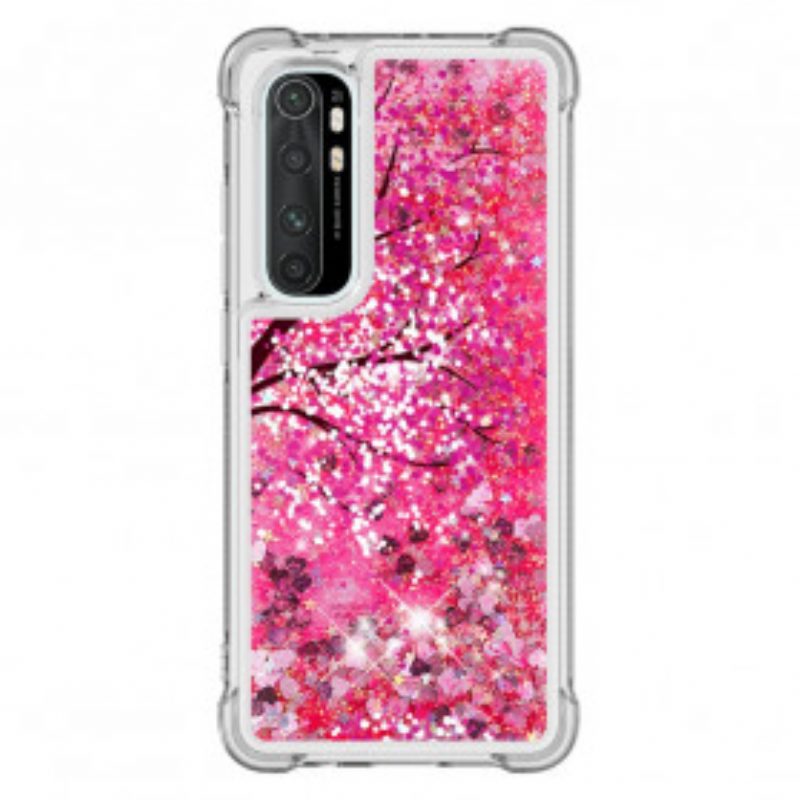 Cover Xiaomi Mi Note 10 Lite Albero Glitterato