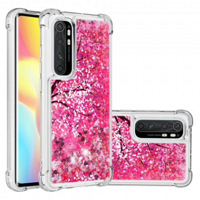 Cover Xiaomi Mi Note 10 Lite Albero Glitterato