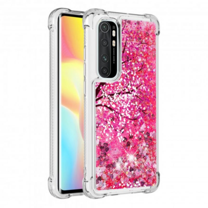 Cover Xiaomi Mi Note 10 Lite Albero Glitterato