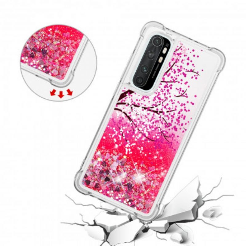 Cover Xiaomi Mi Note 10 Lite Albero Glitterato