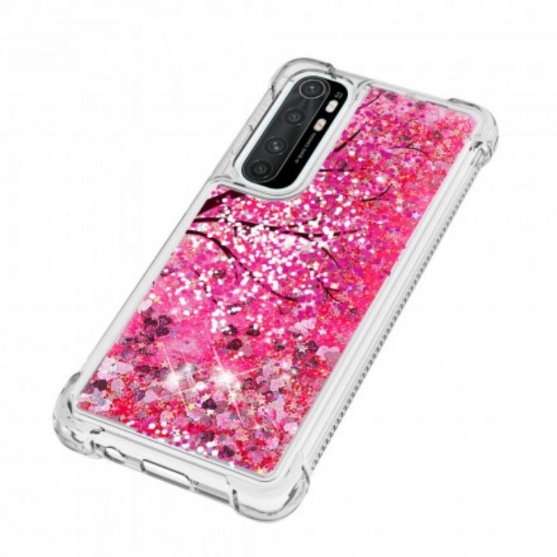 Cover Xiaomi Mi Note 10 Lite Albero Glitterato