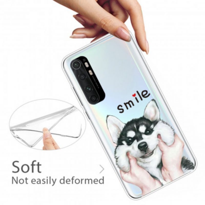 Cover Xiaomi Mi Note 10 Lite Cane Sorridente