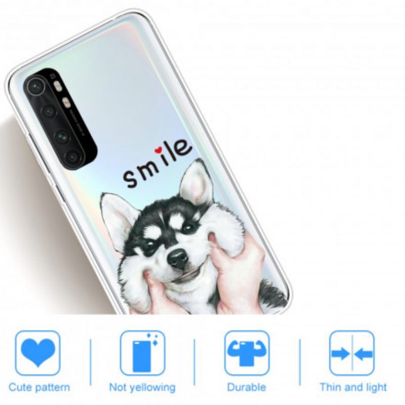 Cover Xiaomi Mi Note 10 Lite Cane Sorridente