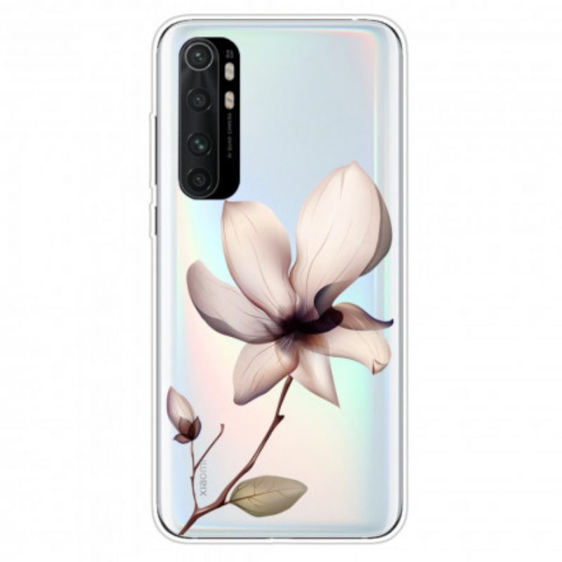 Cover Xiaomi Mi Note 10 Lite Fiore Rosa Puro