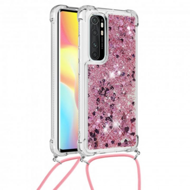 Cover Xiaomi Mi Note 10 Lite Paillettes E Coulisse