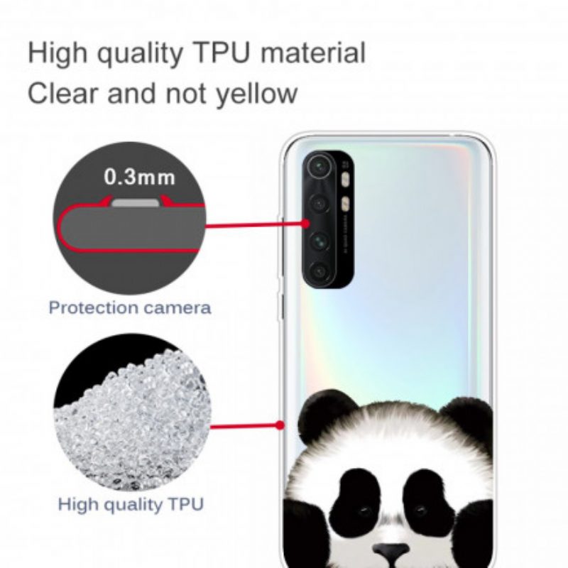 Cover Xiaomi Mi Note 10 Lite Panda Senza Soluzione Di Continuità