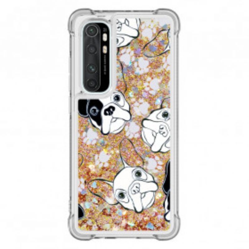 Cover Xiaomi Mi Note 10 Lite Signor Cane Paillettes