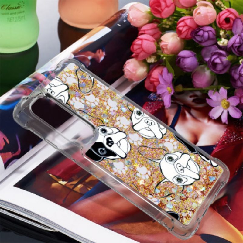 Cover Xiaomi Mi Note 10 Lite Signor Cane Paillettes