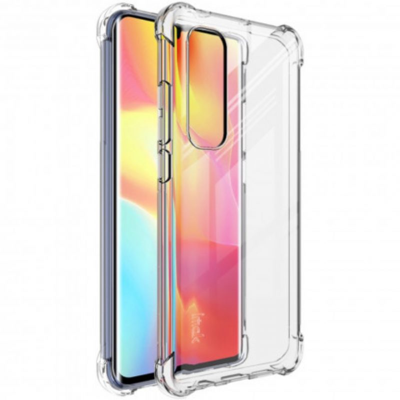 Cover Xiaomi Mi Note 10 Lite Trasparente Silky Imak