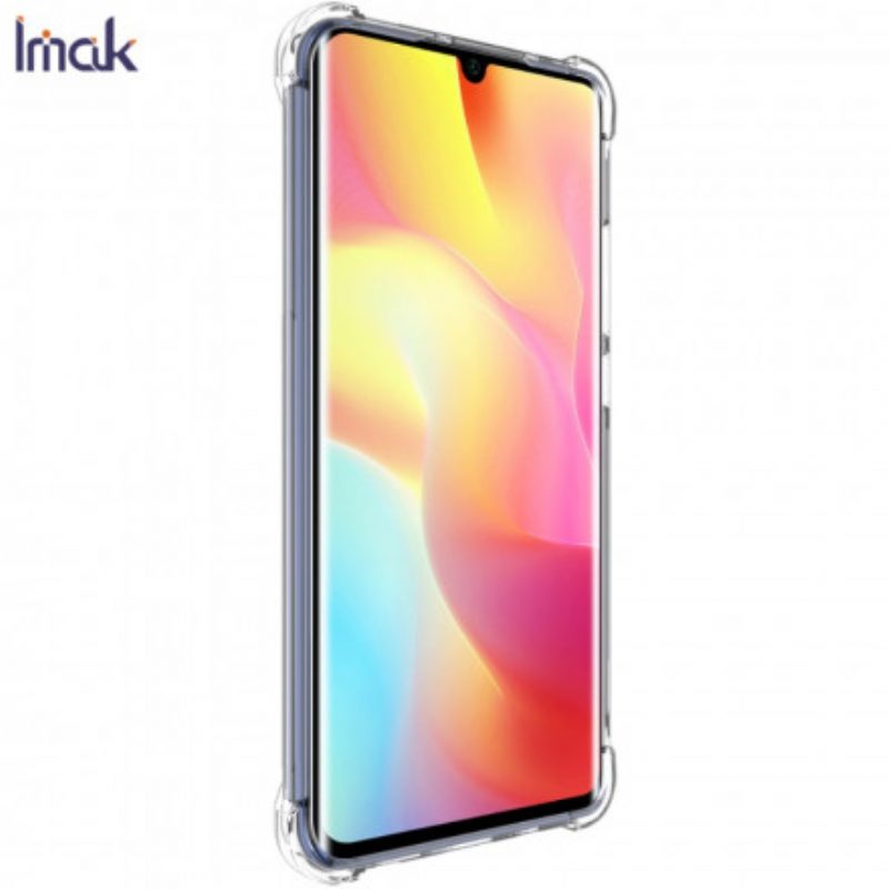 Cover Xiaomi Mi Note 10 Lite Trasparente Silky Imak