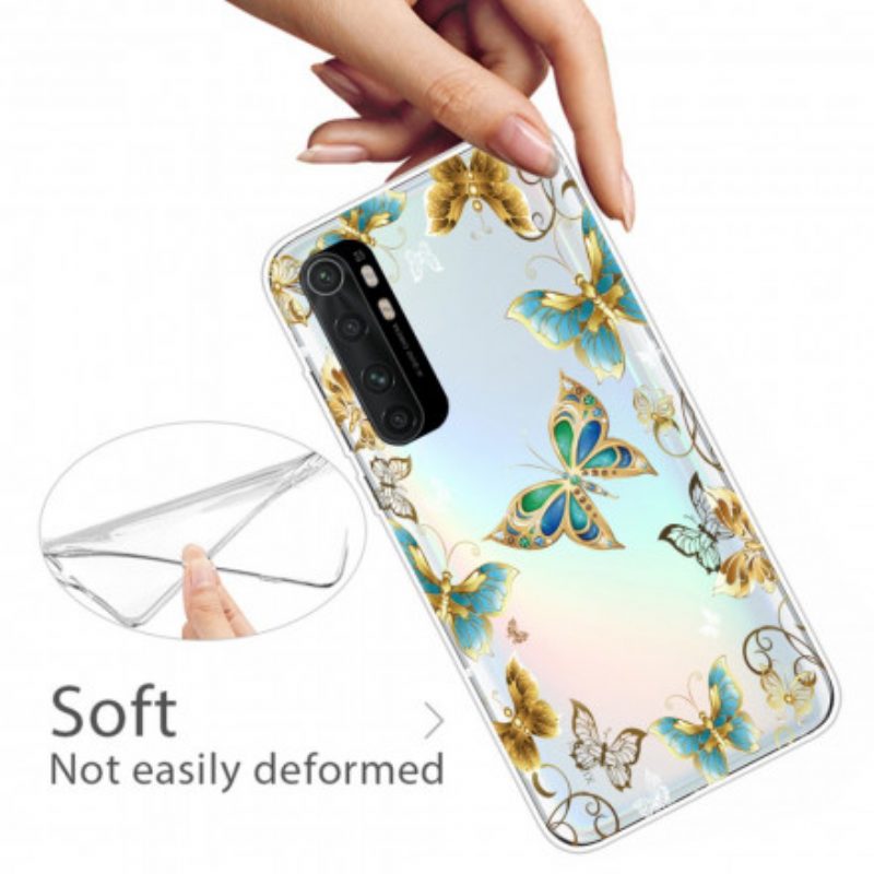 Cover Xiaomi Mi Note 10 Lite Volo Di Farfalle