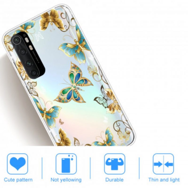 Cover Xiaomi Mi Note 10 Lite Volo Di Farfalle