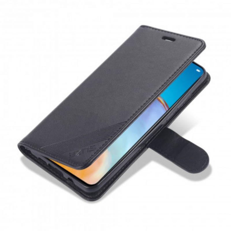 Custodia in pelle Xiaomi Mi Note 10 Lite Azns Ecopelle