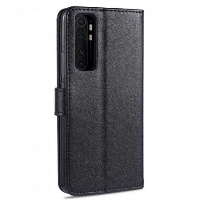 Custodia in pelle Xiaomi Mi Note 10 Lite Azns Ecopelle