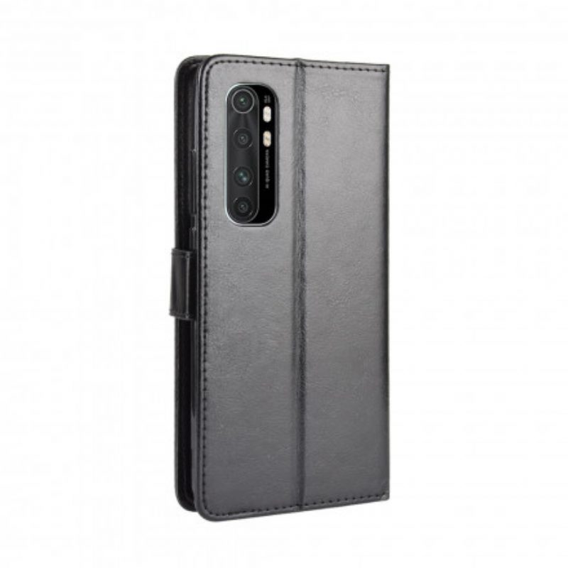 Custodia in pelle Xiaomi Mi Note 10 Lite Ecopelle Appariscente