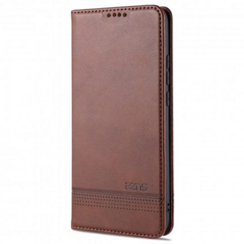 Folio Cover Xiaomi Mi Note 10 Lite Custodia in pelle Stile In Pelle Azns