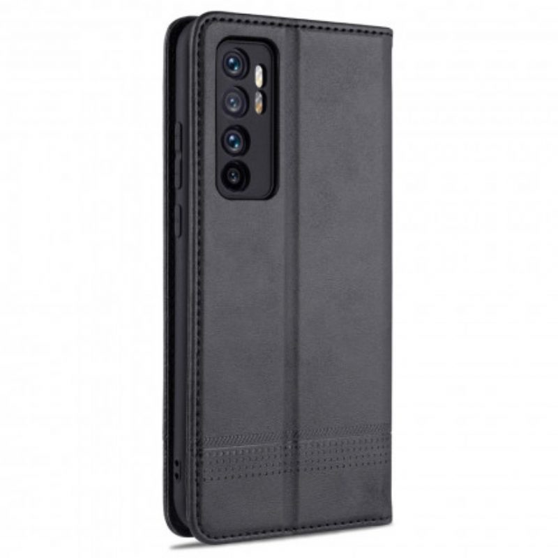 Folio Cover Xiaomi Mi Note 10 Lite Custodia in pelle Stile In Pelle Azns