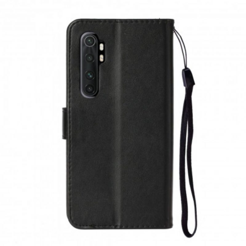 Folio Cover Xiaomi Mi Note 10 Lite Strappy Serie Tinta Unita