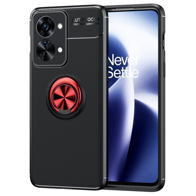 Cover OnePlus Nord 2T 5G Auto Focus Ultimate Experience Anello Rotante