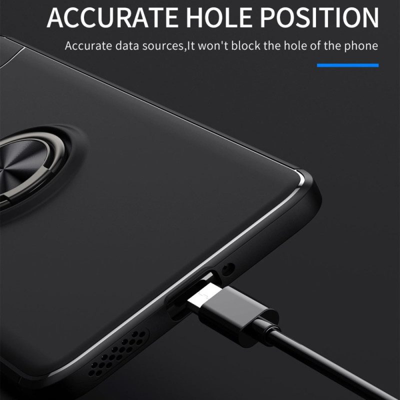 Cover OnePlus Nord 2T 5G Auto Focus Ultimate Experience Anello Rotante