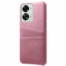 Cover OnePlus Nord 2T 5G Ecopelle E Plastica Rigida