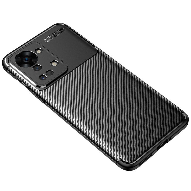 Cover OnePlus Nord 2T 5G Fibra Di Carbonio Flessibile