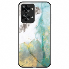 Cover OnePlus Nord 2T 5G Vetro Temperato In Marmo