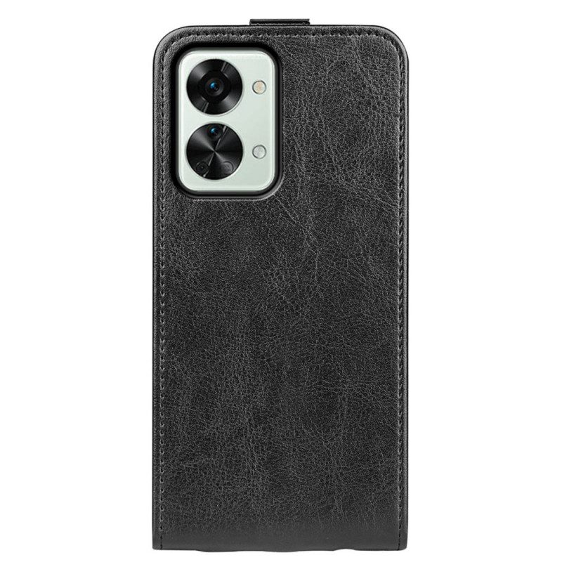 Custodia in pelle OnePlus Nord 2T 5G Folio Cover Aletta Verticale