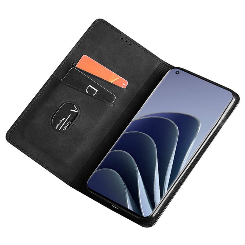 Folio Cover OnePlus Nord 2T 5G Custodia in pelle Eleganza