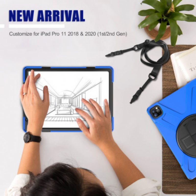 Cover iPad Pro 11" (2021) Cinghia Di Sostegno E Tracolla