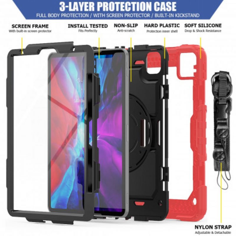 Cover iPad Pro 11" (2021) Multifunzionale Ultra Resistente