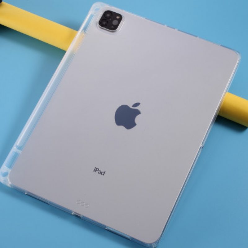 Cover iPad Pro 11" (2021) Portapenne In Silicone Trasparente