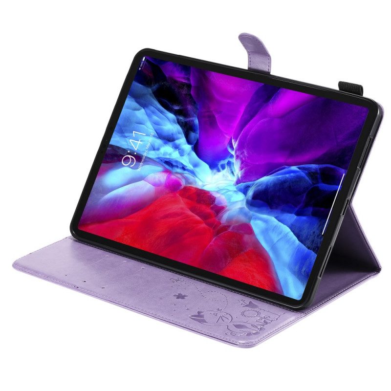 Custodia in pelle iPad Pro 11" (2021) Gatto E Api