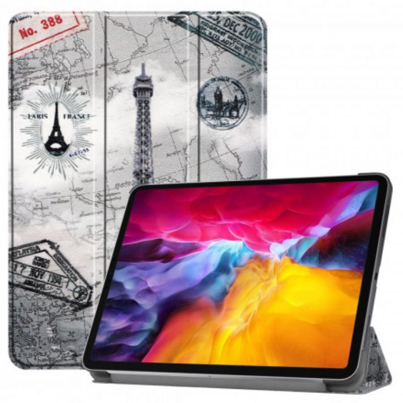 Custodia iPad Pro 11" (2021) Porta Stilo Torre Eiffel