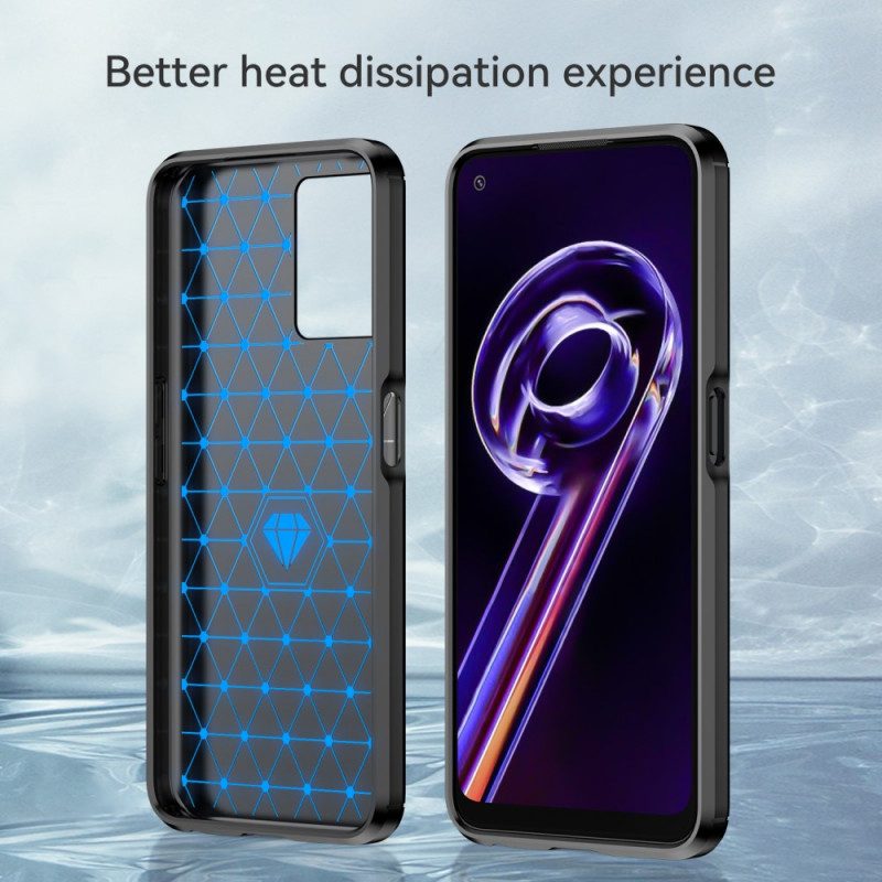 Cover OnePlus Nord CE 2 Lite 5G Fibra Di Carbonio Spazzolata