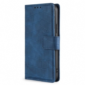 Custodia in pelle OnePlus Nord CE 2 Lite 5G Stile Pelle Di Coccodrillo