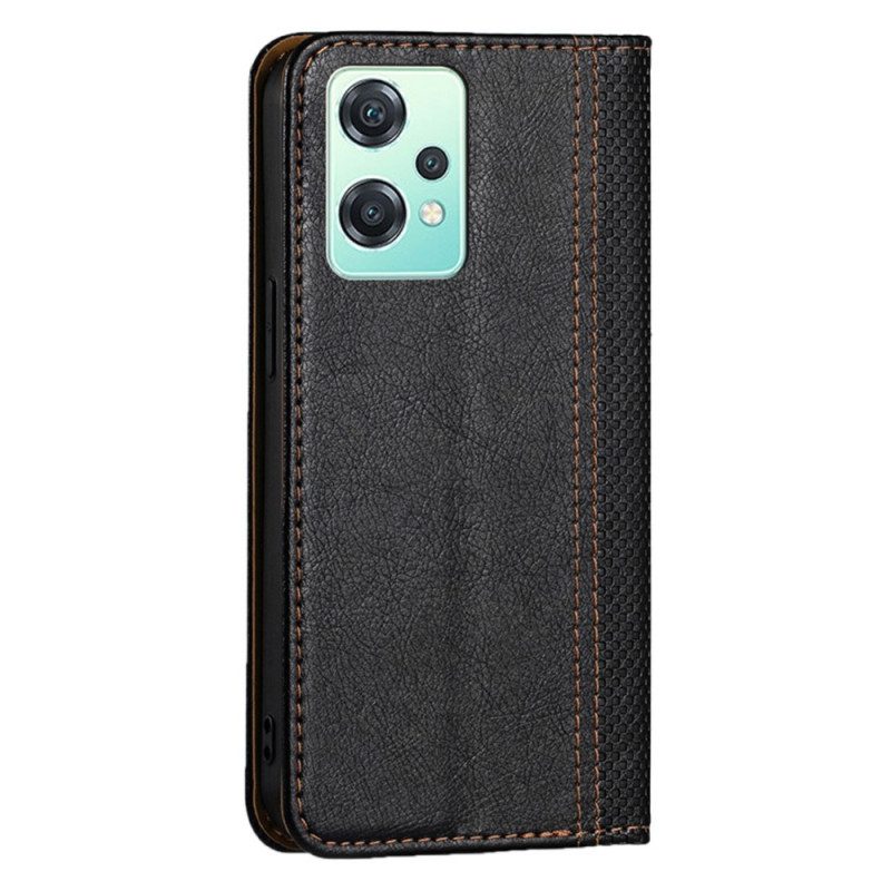 Custodia in pelle OnePlus Nord CE 2 Lite 5G Stile Vintage