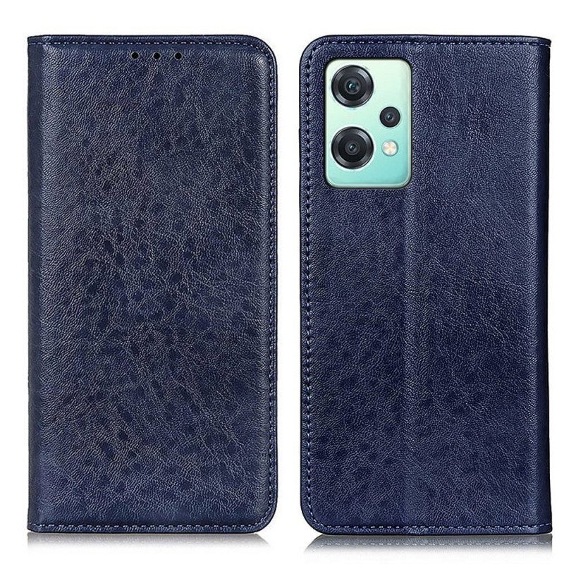 Folio Cover OnePlus Nord CE 2 Lite 5G Custodia in pelle Stile In Pelle Martellata