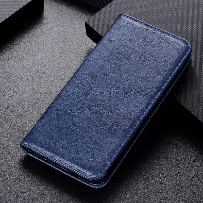 Folio Cover OnePlus Nord CE 2 Lite 5G Custodia in pelle Stile In Pelle Martellata