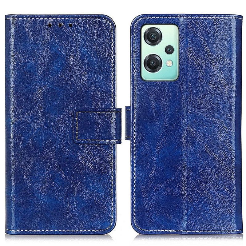 Folio Cover OnePlus Nord CE 2 Lite 5G Ecopelle Lucida