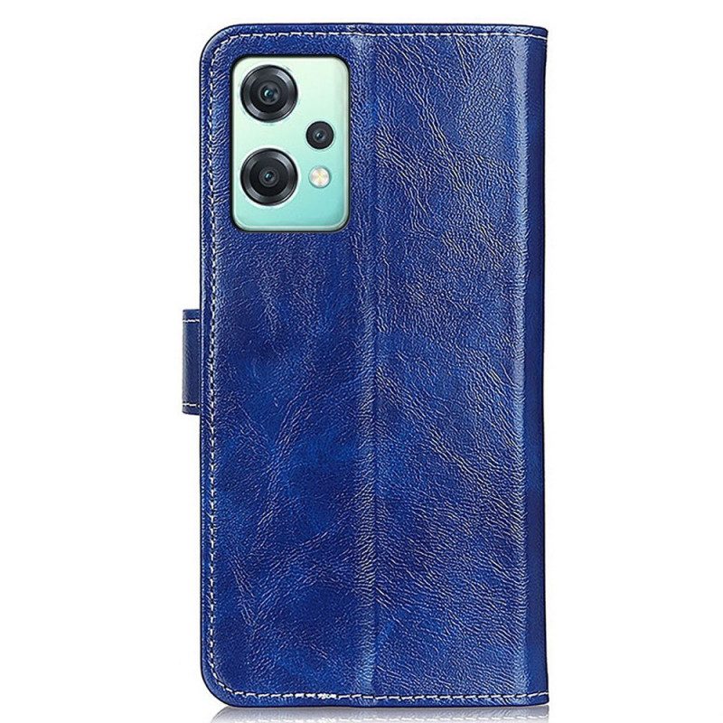 Folio Cover OnePlus Nord CE 2 Lite 5G Ecopelle Lucida