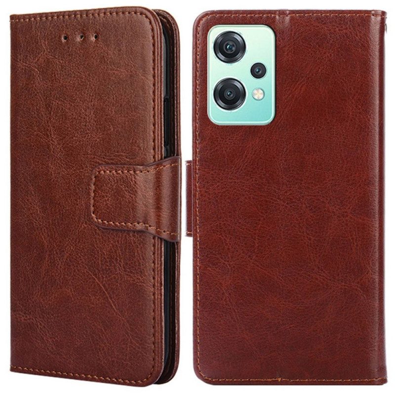 Folio Cover OnePlus Nord CE 2 Lite 5G Ecopelle Vintage