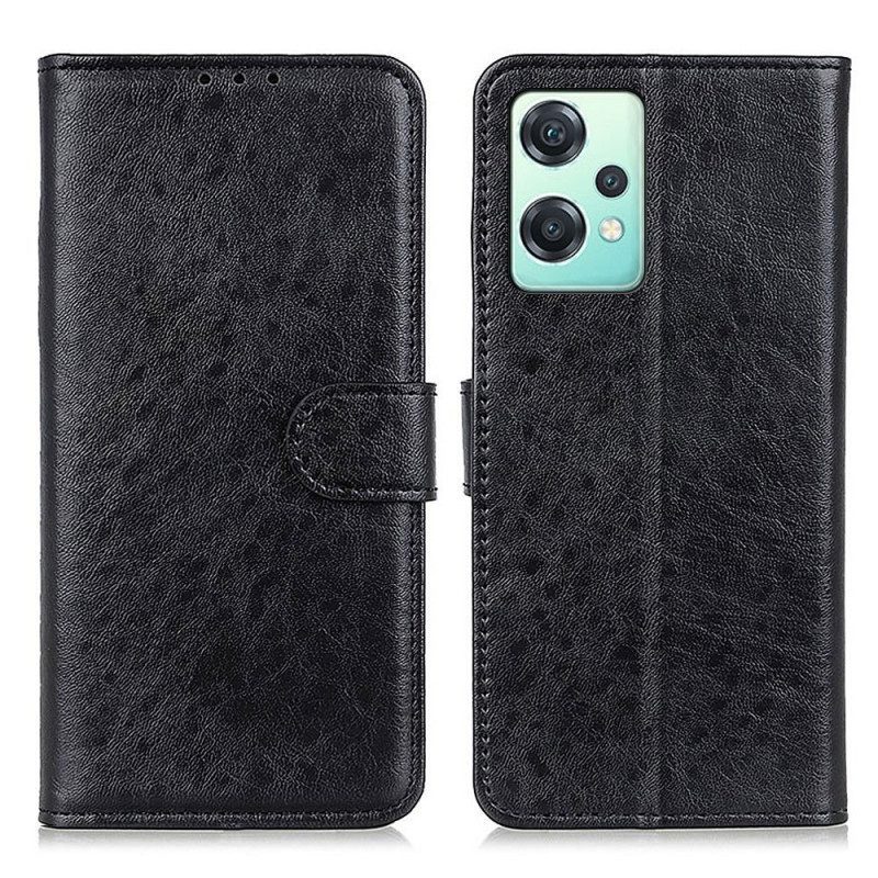 Folio Cover OnePlus Nord CE 2 Lite 5G Effetto Pelle Martellata