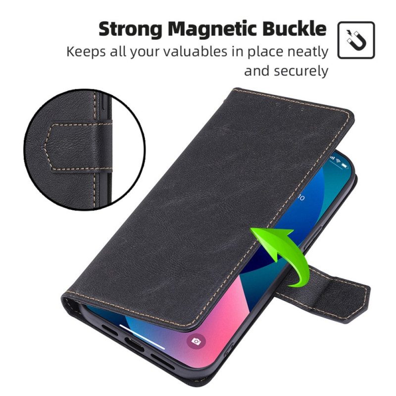 Folio Cover OnePlus Nord CE 2 Lite 5G Stile Pelle Rfid