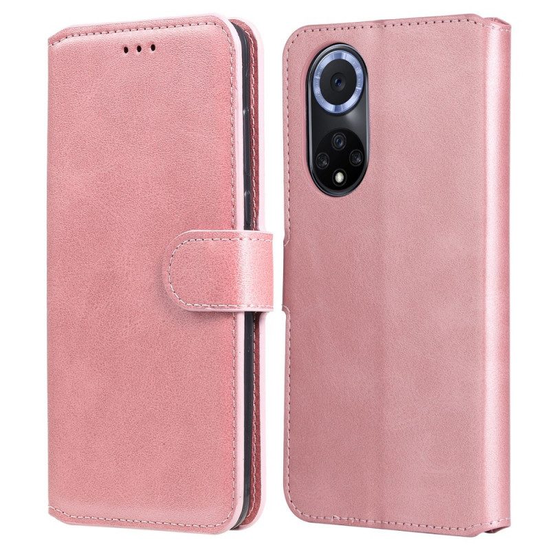 Custodia in pelle Honor 50 Ecopelle Di Base