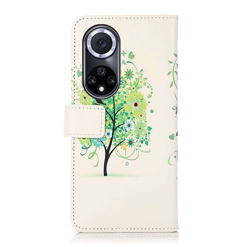 Folio Cover Honor 50 Albero In Fiore